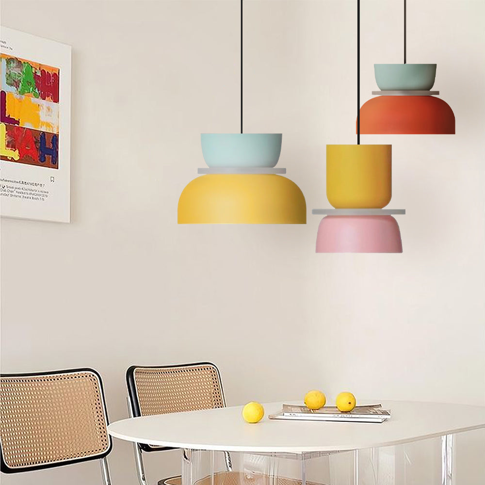 Lucie – Nordycka Lampa Wisząca Color Block