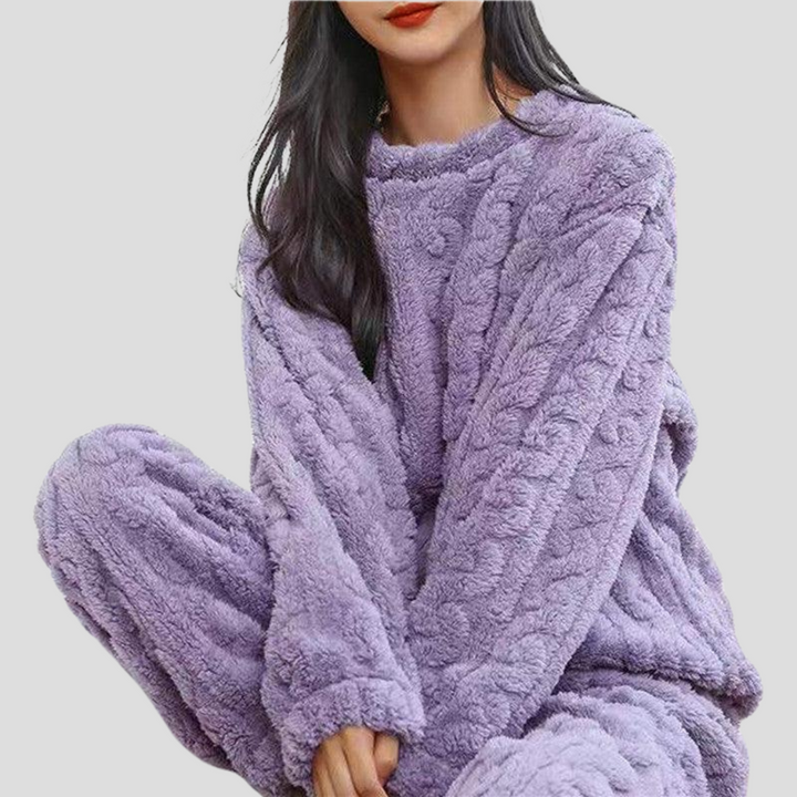 Zestaw Piżam Fleece dla Kobiet