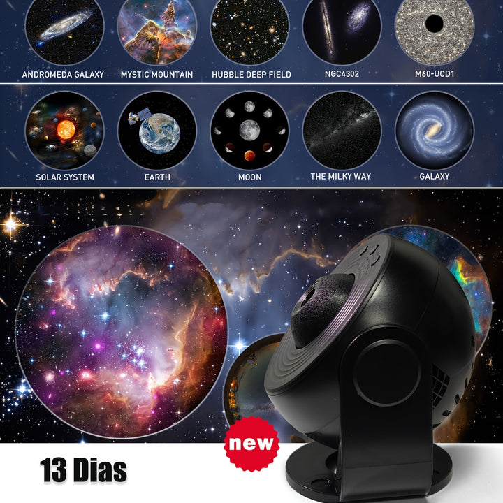 Projektor gwiazd Galaxy – imponująca kosmiczna projekcja LED z funkcją timera