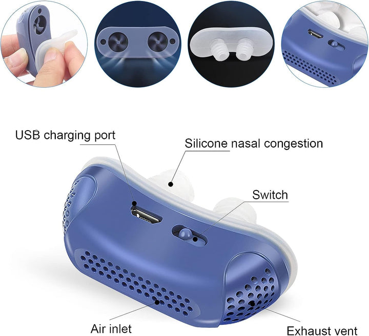 Mikro-CPAP na bezdech senny w podróży i chrapanie | Alternatywa dla CPAP