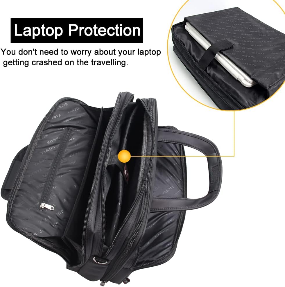 Torba płócienna na laptopa i dokumenty dla mężczyzn
