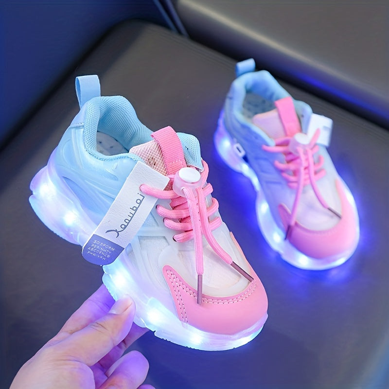 Świecące sneakersy dla dzieci – kolorowe, z podświetleniem LED na zabawny wygląd