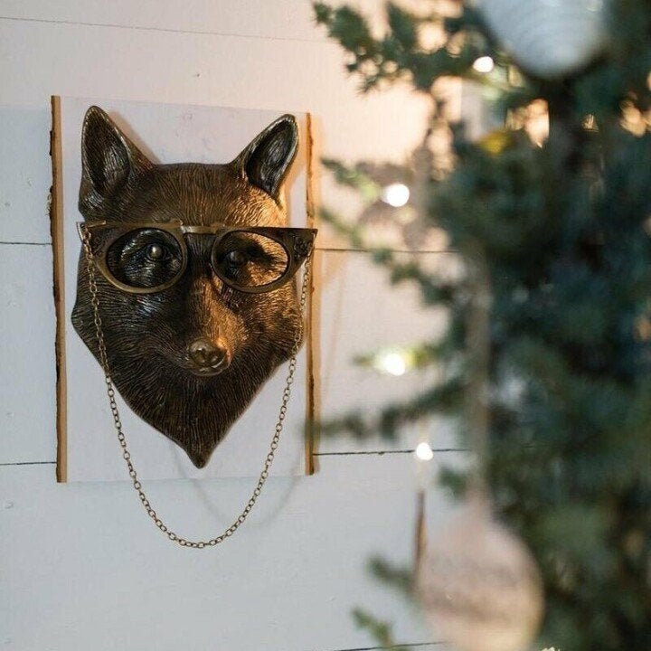 Zabawna Dekoracja Ścienna z Głową Zwierzęcia – WallCritters