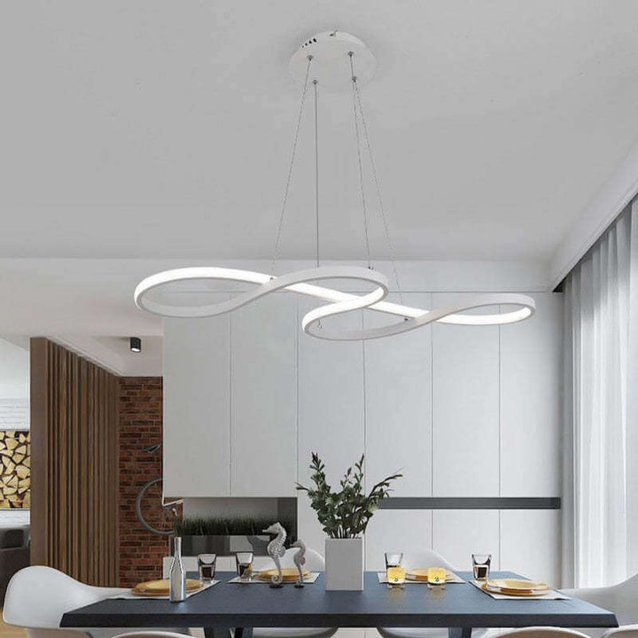 Lampa wisząca LED w kształcie nuty muzycznej - Nowoczesne oświetlenie