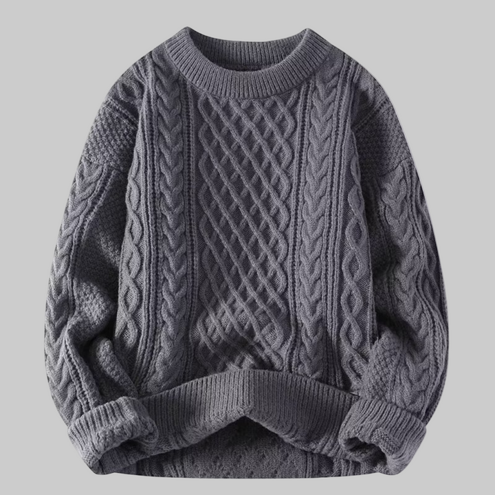 Wełniany sweter „Miejska Klasyka” – ponadczasowy design dla każdego