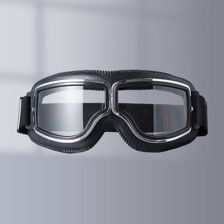Okulary motocyklowe w stylu vintage