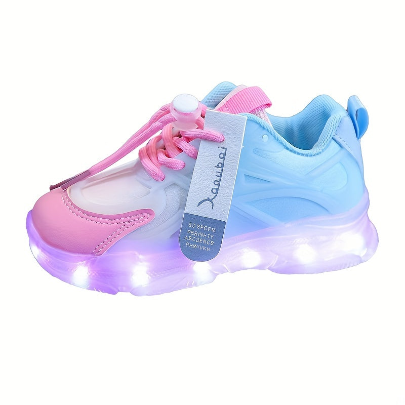 Świecące sneakersy dla dzieci – kolorowe, z podświetleniem LED na zabawny wygląd