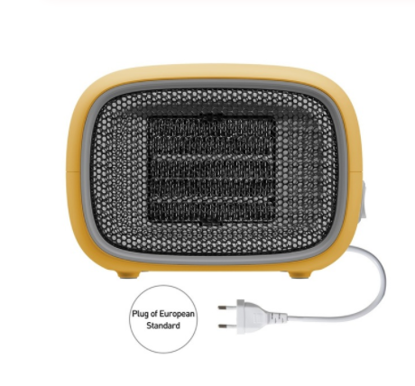 Mini ceramiczny grzejnik 500 W, ciepły w 3 sekundy