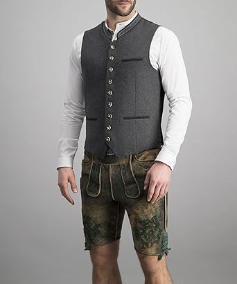 Klasyczna kamizelka męska w nowoczesnym stylu - Maxim