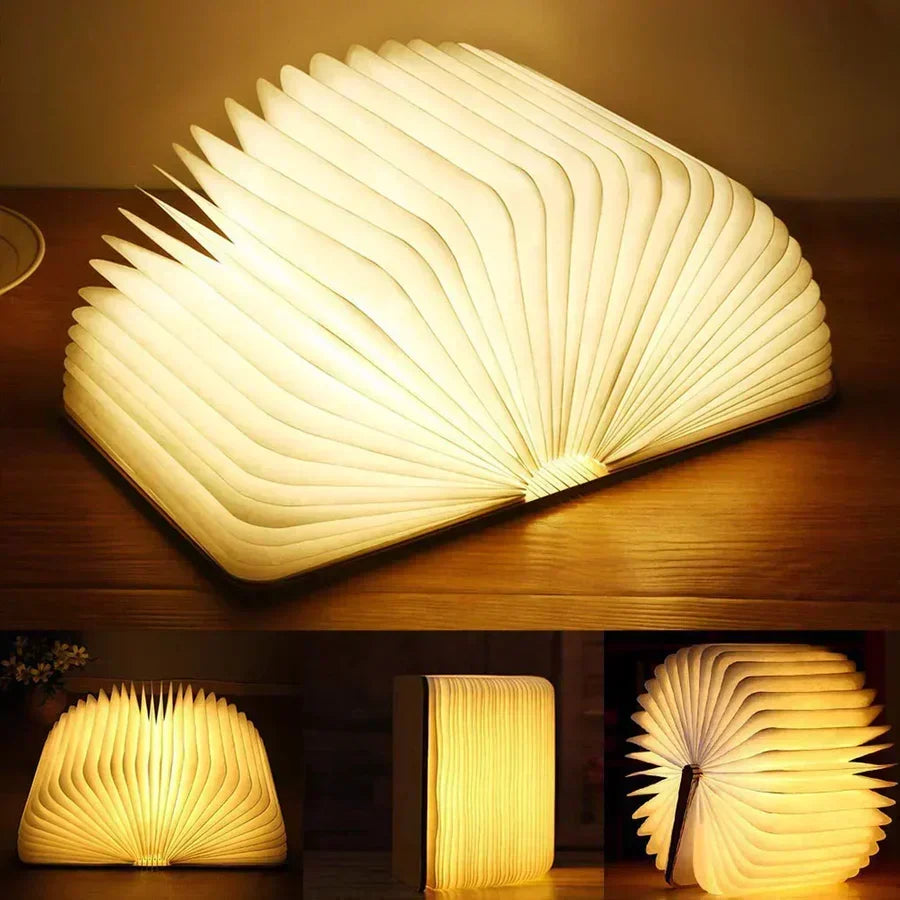 Składana lampka książkowa z ciepłym światłem LED - StoryGlow