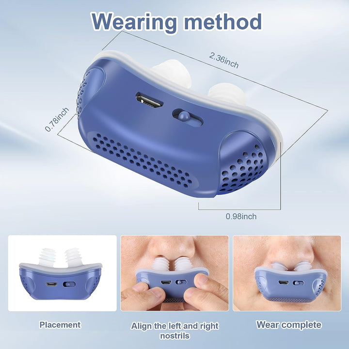 Mikro-CPAP na bezdech senny w podróży i chrapanie | Alternatywa dla CPAP