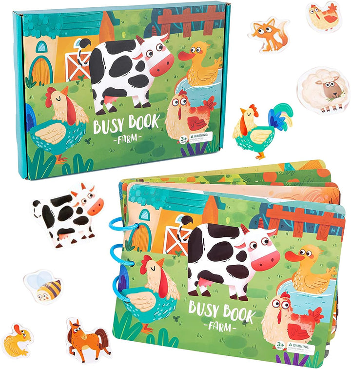 Książeczka aktywności Montessori dla dzieci - EduPlay