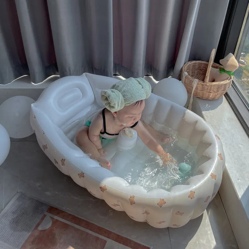 Dmuchana wanienka podróżna dla dzieci – BubbleNest
