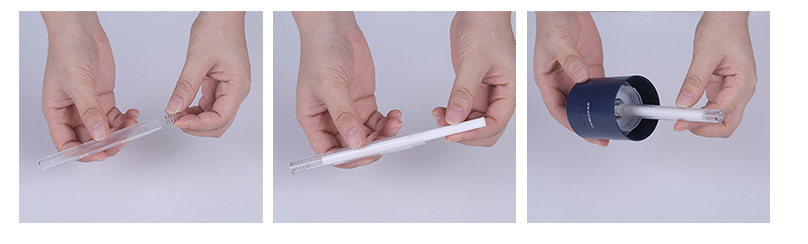 Nawilżacz powietrza USB z lampką projekcyjną, cichy, odpowiedni do samochodu