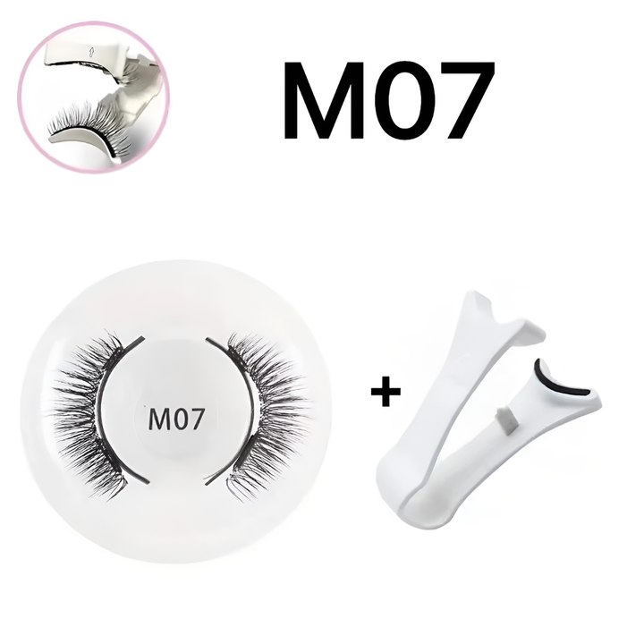Wielokrotnego Użytku Magnetyczny Zestaw Rzęs i Tweezera