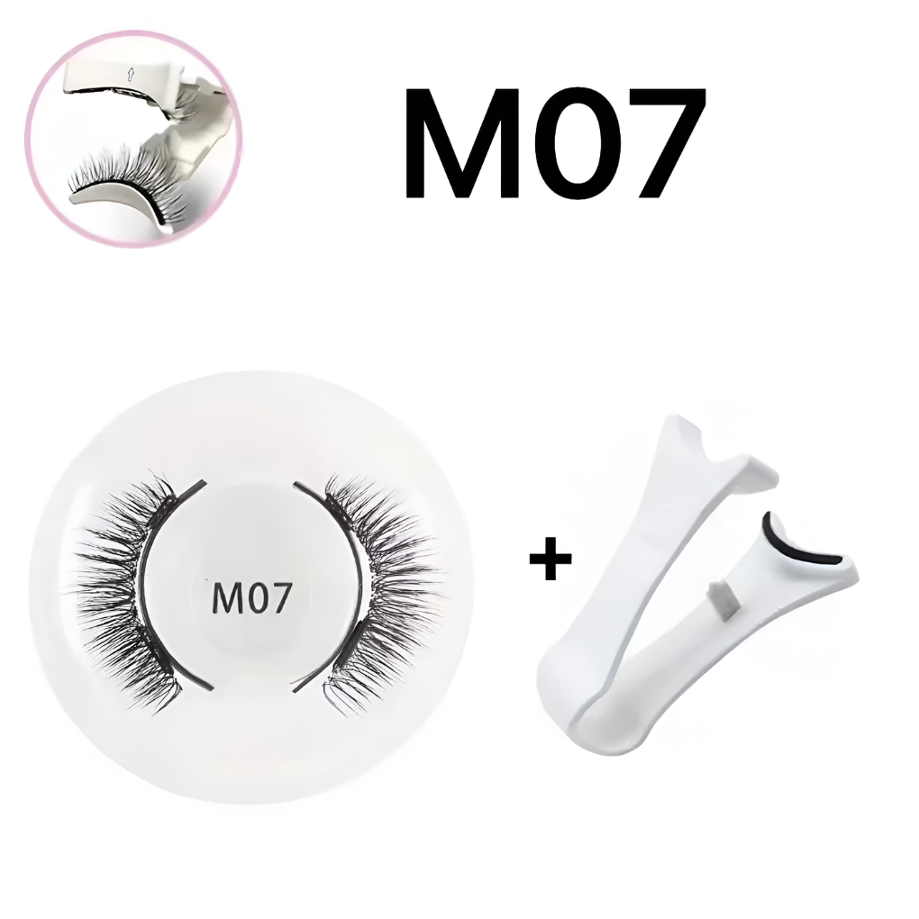Wielokrotne Magnetyczne Rzęsy i Zestaw Pęset