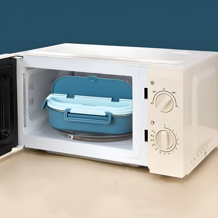 Termo lunch box wykonany ze stali nierdzewnej