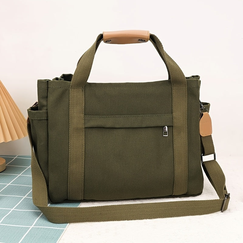 Torba typu tote ComfortCarry dla kobiet – lekka, z odpinanym paskiem i dużą przestrzenią do przechowywania