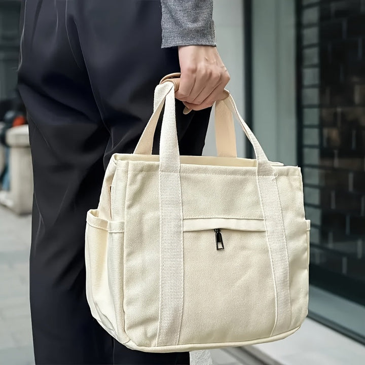 Torba typu tote ComfortCarry dla kobiet – lekka, z odpinanym paskiem i dużą przestrzenią do przechowywania