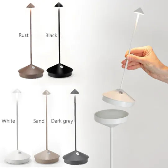 Bezprzewodowa, ładowalna lampa LED – wodoodporna i ściemnialna
