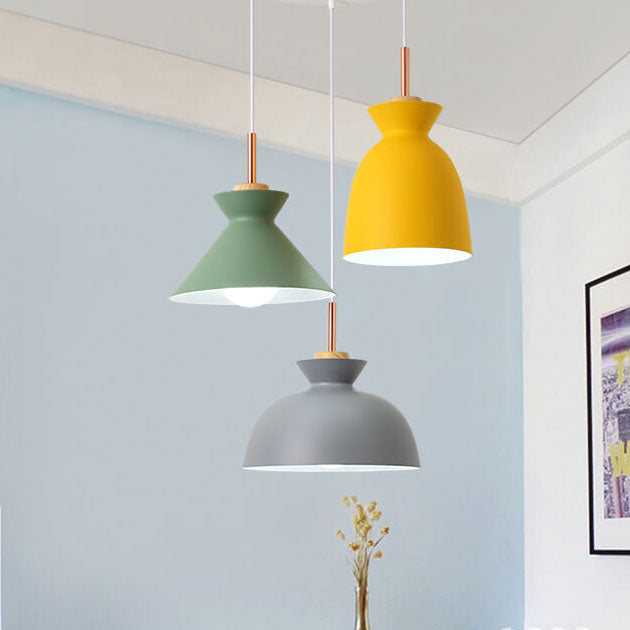 AuroraLite Nordic Lampa wisząca | Design metalowy | 1-punktowa | Nowoczesne opcje kolorystyczne