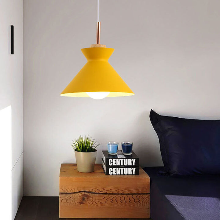 AuroraLite Nordic Lampa wisząca | Design metalowy | 1-punktowa | Nowoczesne opcje kolorystyczne