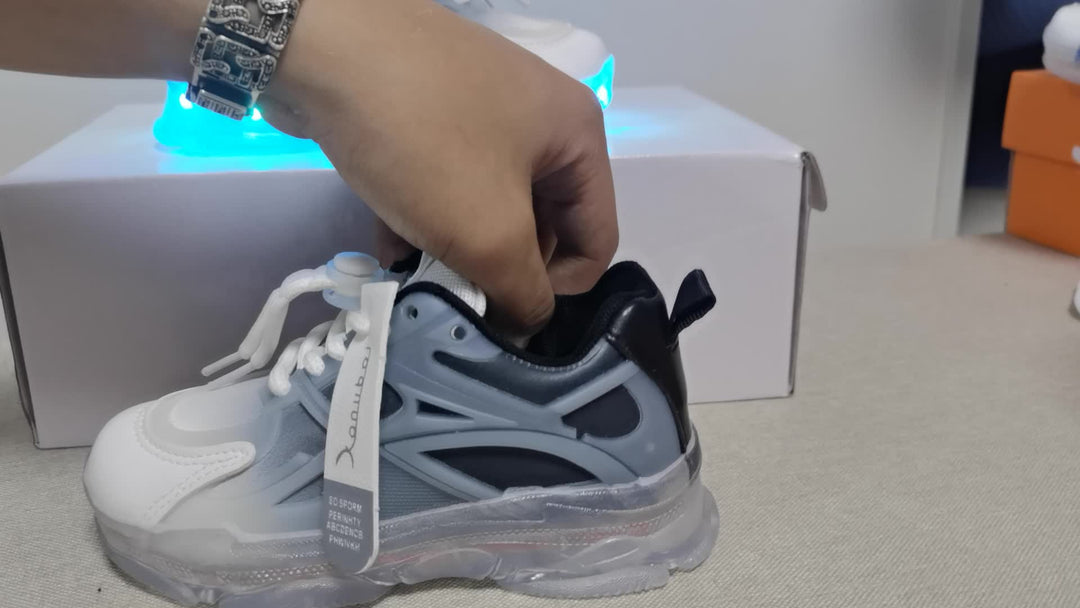 Świecące sneakersy dla dzieci – kolorowe, z podświetleniem LED na zabawny wygląd