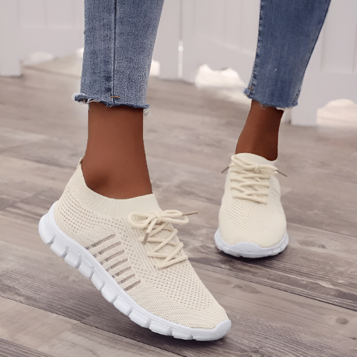 Damskie lekkie sneakersy z siateczki