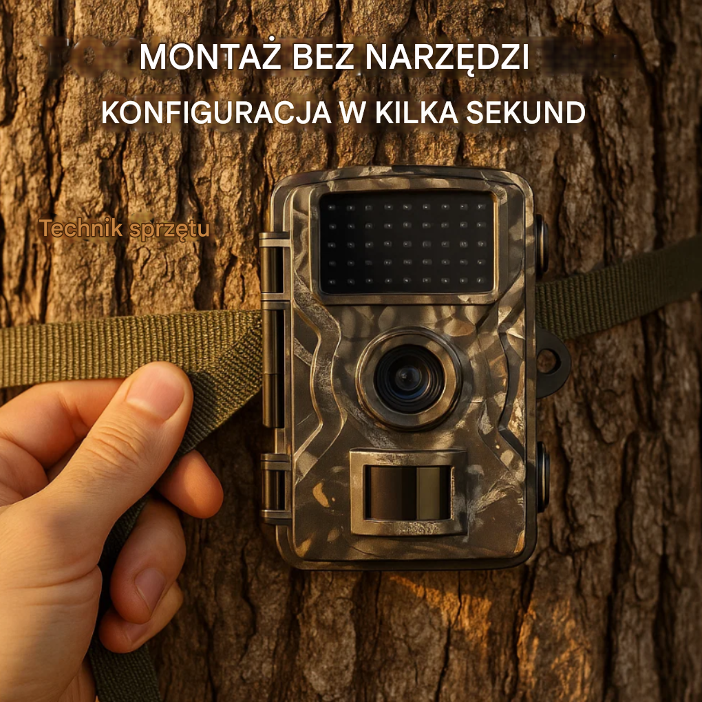 Kamera noktowizyjna do obserwacji dzikiej przyrody