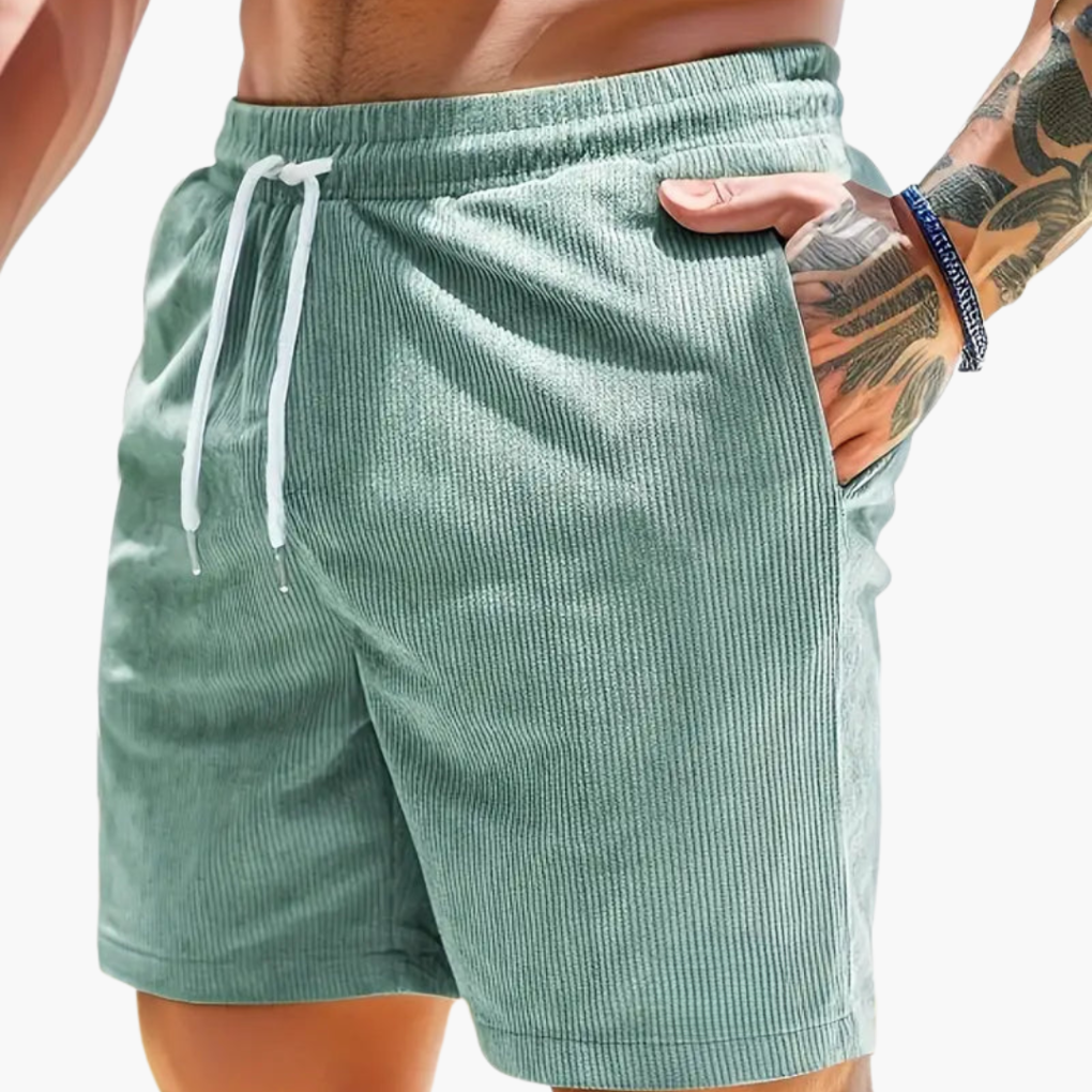 Męskie Spodenki Sznurkowe – Casualowy Styl Lato