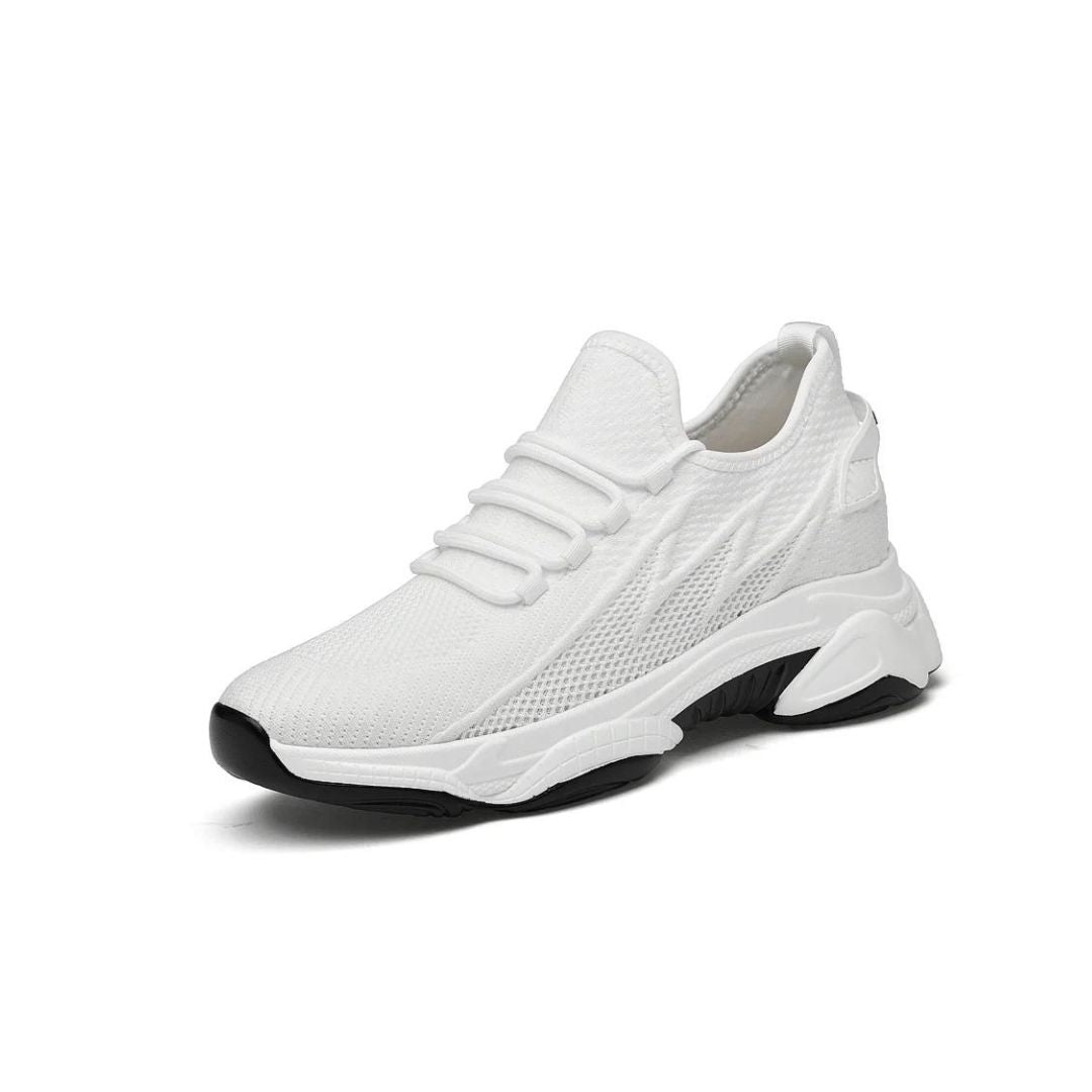 Stylowe męskie sneakersy dyskretnie dodające wzrostu – MaxLift Boost