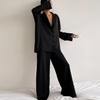 Zestaw Loungewear z Satyny dla Kobiet