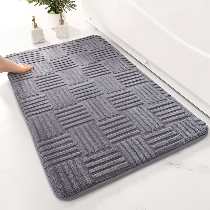 Ultra-absorbujący, dodatkowo miękki puchaty dywanik łazienkowy