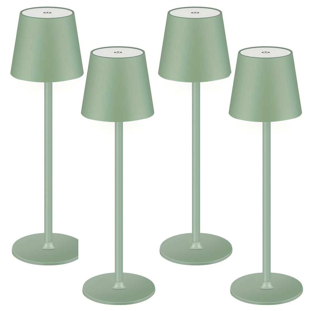 Elegancka bezprzewodowa lampa stołowa – nowoczesna i praktyczna