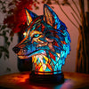 Lampy Zwierzęce z Kolorowego Szkła – Artystyczna Dekoracja na Stół