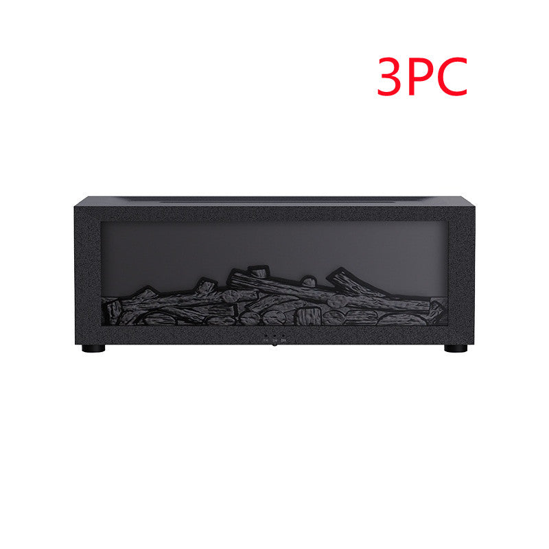 Dyfuzor z płomieniem 3D z pilotem i 7 kolorami, 150 ml