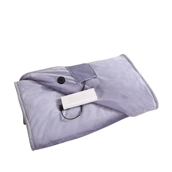 Koc grzewczy USB do noszenia, 100x140 cm z 3 poziomami