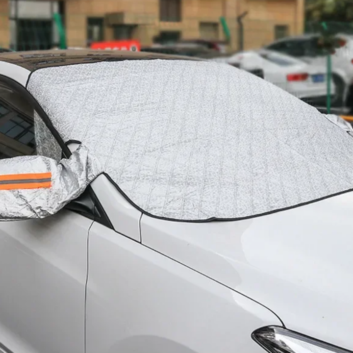 Magnetyczna osłona na przednią szybę na wszystkie warunki pogodowe – FrostGuardia