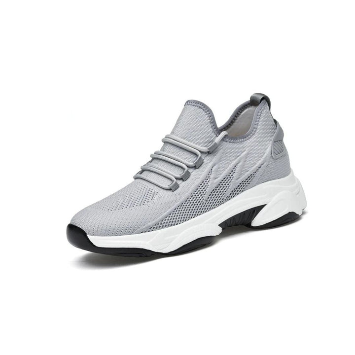 Stylowe męskie sneakersy dyskretnie dodające wzrostu – MaxLift Boost