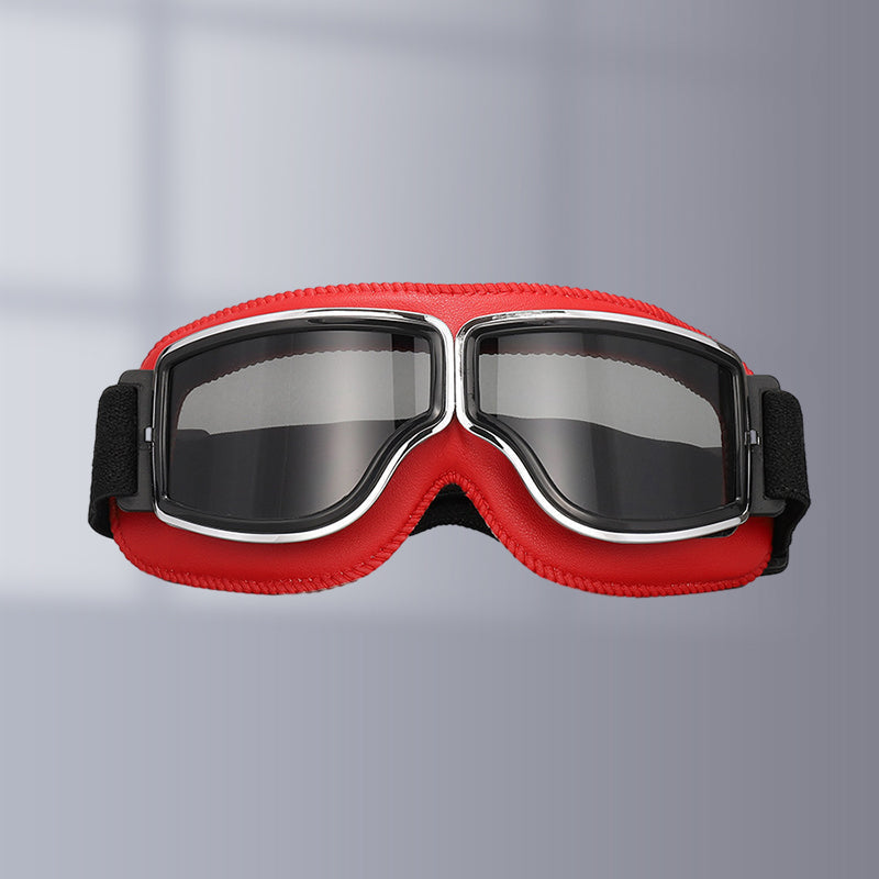 Okulary motocyklowe w stylu vintage