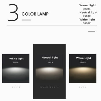 Okrągła lampa sufitowa LED | Minimalistyczny design nordycki