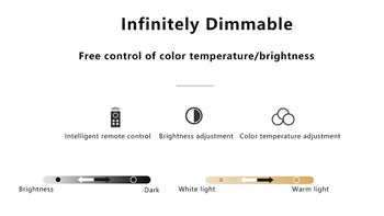 Okrągła lampa sufitowa LED | Minimalistyczny design nordycki