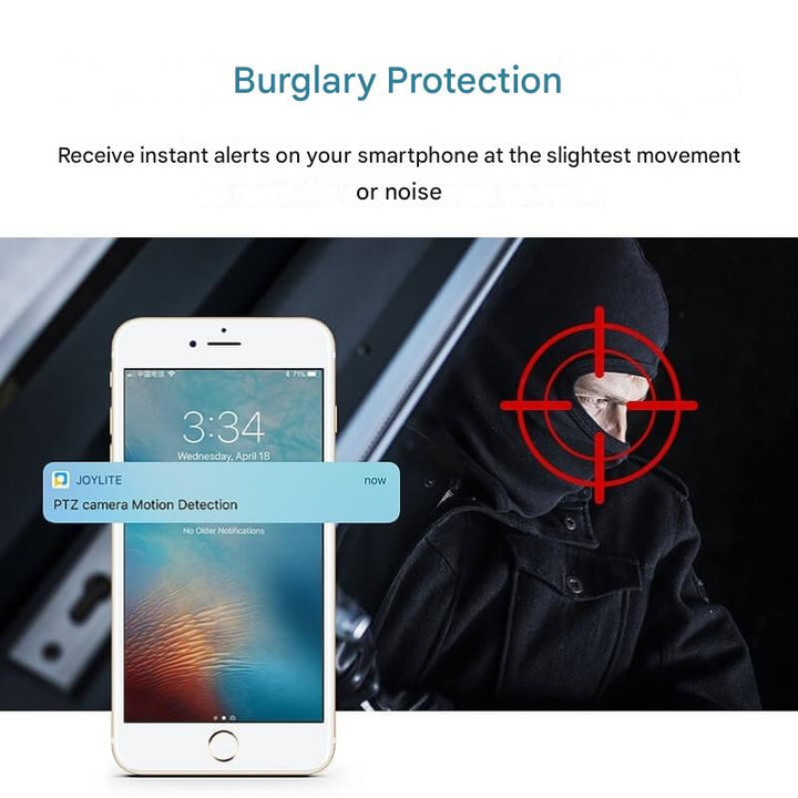 Obrotowa wewnętrzna kamera WiFi – HomeView Mini