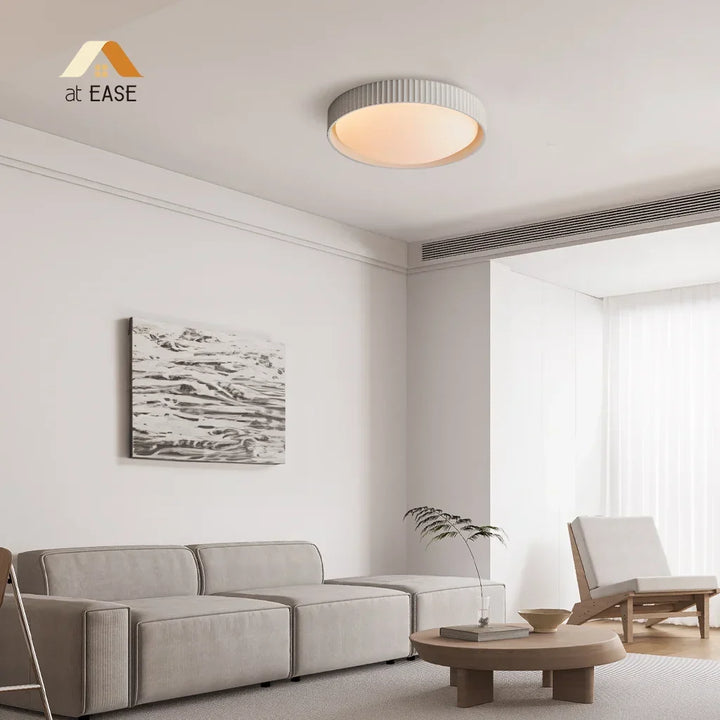 Argo Lampa sufitowa plafon z betonu gipsowego