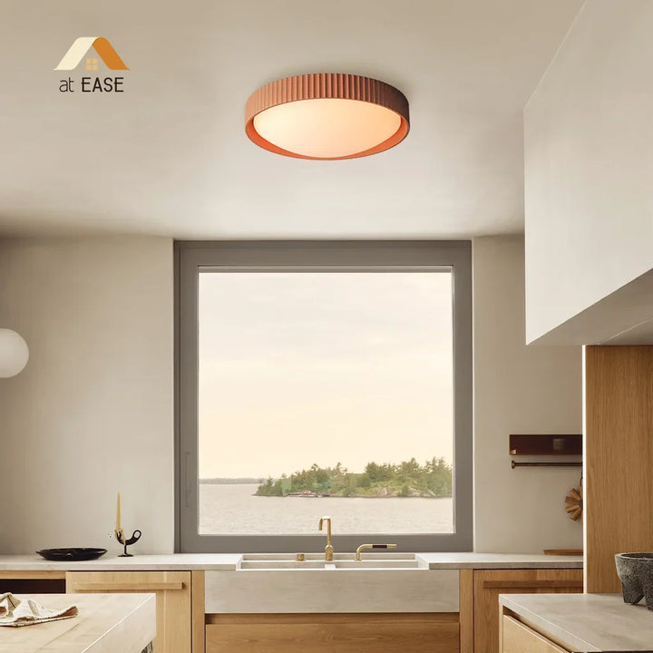 Argo Lampa sufitowa plafon z betonu gipsowego