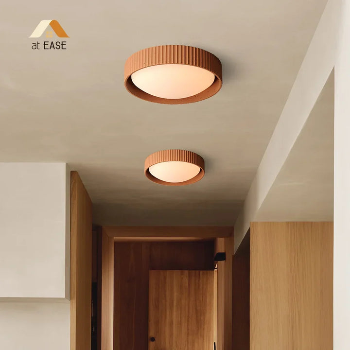 Argo Lampa sufitowa plafon z betonu gipsowego