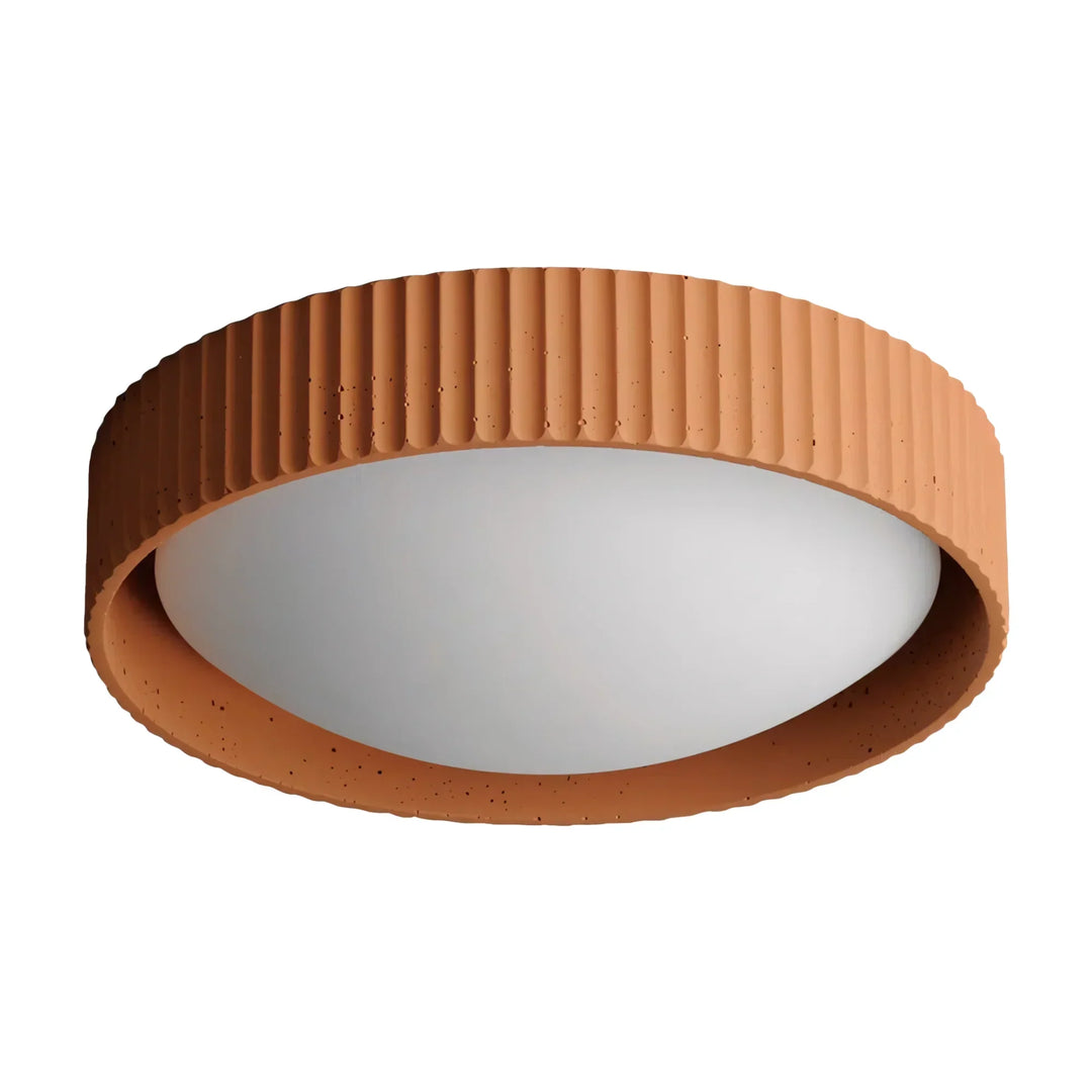 Argo Lampa sufitowa plafon z betonu gipsowego