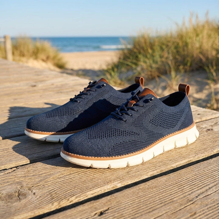 Oddychające sneakersy męskie - Damon