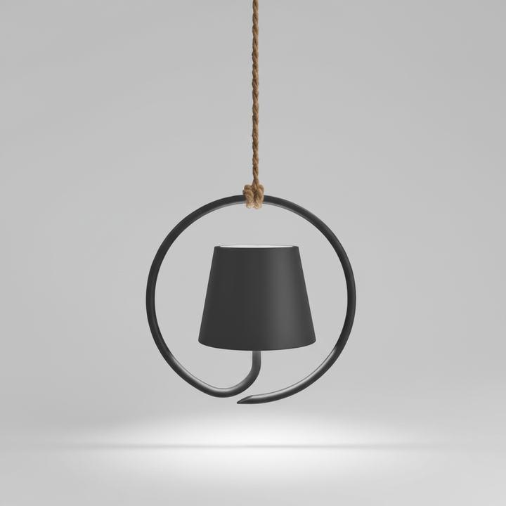 Akumulatorowa lampa wisząca LED - LumiHalo