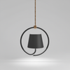 Akumulatorowa lampa wisząca LED - LumiHalo